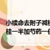 小續命去附子減桂一半加芍藥一倍湯（關于小續命去附子減桂一半加芍藥一倍湯簡介）