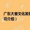 廣東大音文化發展有限公司（關于廣東大音文化發展有限公司介紹）