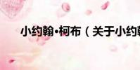 小約翰·柯布(關于小約翰·柯布簡介)
