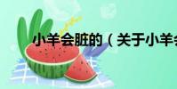 小羊會臟的(關于小羊會臟的簡介)
