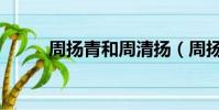 周揚青和周清揚(周揚青何超蓮)