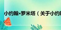 小約翰·羅米塔(關于小約翰·羅米塔簡介)