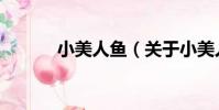 小美人魚(關于小美人魚簡介)