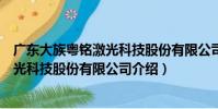 廣東大族粵銘激光科技股份有限公司(關于廣東大族粵銘激光科技股份有限公司介紹)