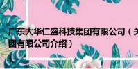 廣東大華仁盛科技集團有限公司(關于廣東大華仁盛科技集團有限公司介紹)
