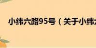 小緯六路95號(關于小緯六路95號簡介)