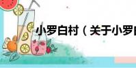 小羅白村(關于小羅白村簡介)