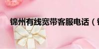 錦州有線寬帶客服電話(錦州有線寬帶)