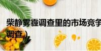 柴靜霧霾調查里的市場競爭是什么(柴靜霧霾調查)
