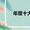 年度十大（關于年度十大的簡介）