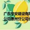 廣東宇安建設有限公司惠州分公司（關于廣東宇安建設有限公司惠州分公司介紹）