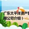 廣東太平洋資產管理有限公司（關于廣東太平洋資產管理有限公司介紹）