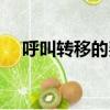 呼叫轉移的費用多少（呼叫轉移的費用）