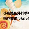 小腸結腸外科手術操作要領與技巧（關于小腸結腸外科手術操作要領與技巧簡介）