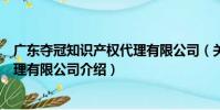 廣東奪冠知識產權代理有限公司(關于廣東奪冠知識產權代理有限公司介紹)