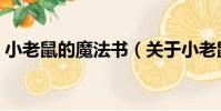 小老鼠的魔法書(關于小老鼠的魔法書簡介)