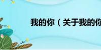 我的你(關于我的你的簡介)