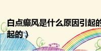 白點癲風是什么原因引起的(白癜風是怎么引起的)
