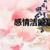 感情潔癖是啥意思啊女生（感情潔癖）