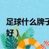 足球什么牌子質量好（足球哪個牌子質量比較好）