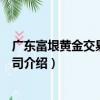 廣東富垠黃金交易有限公司（關于廣東富垠黃金交易有限公司介紹）