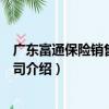 廣東富通保險銷售有限公司（關于廣東富通保險銷售有限公司介紹）