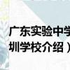 廣東實驗中學深圳學校（關于廣東實驗中學深圳學校介紹）