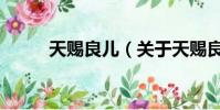 天賜良兒(關于天賜良兒的簡介)