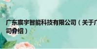 廣東宸宇智能科技有限公司(關于廣東宸宇智能科技有限公司介紹)