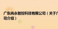 廣東尚永智控科技有限公司(關于廣東尚永智控科技有限公司介紹)