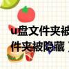 u盤文件夾被隱藏怎么恢復正常win7（u盤文件夾被隱藏）