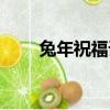 兔年祝福語四字含兔（兔年祝福語）