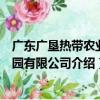 廣東廣墾熱帶農業公園有限公司（關于廣東廣墾熱帶農業公園有限公司介紹）