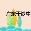 廣東干炒牛河（關于廣東干炒牛河介紹）