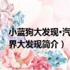 小藍狗大發現·汽車世界大發現（關于小藍狗大發現·汽車世界大發現簡介）