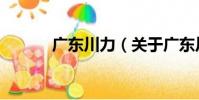 廣東川力(關于廣東川力介紹)