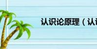 認識論原理(認識論)