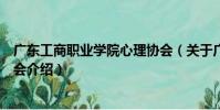 廣東工商職業學院心理協會(關于廣東工商職業學院心理協會介紹)