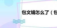 包文婧怎么了(包文靖)