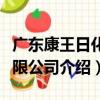 廣東康王日化有限公司（關于廣東康王日化有限公司介紹）