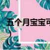 五個月寶寶可以吃燕窩嗎（寶寶可以吃燕窩嗎）