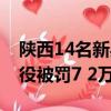 陜西14名新兵拒服兵役（陜西一95后拒服兵役被罰7 2萬）