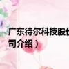 廣東待爾科技股份有限公司（關于廣東待爾科技股份有限公司介紹）