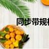 同步帶規格尺寸 參數（同步帶規格）