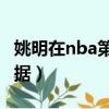 姚明在nba第一年的數據（姚明前20場nba數據）