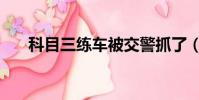 科目三練車被交警抓了(科目三練車)