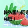 賴弘國與阿嬌最近回應（賴弘國再回應與阿嬌離婚）