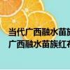 當代廣西融水苗族紅布破線繡鳳戲牡丹背帶蓋片（關于當代廣西融水苗族紅布破線繡鳳戲牡丹背帶蓋片介紹）