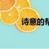 詩意的幫派名（詩意的幫派名字）