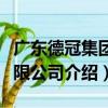 廣東德冠集團有限公司（關于廣東德冠集團有限公司介紹）